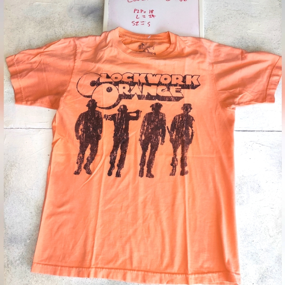 Clockwork Orange T-Shirt size small🕰️🍊 Tee